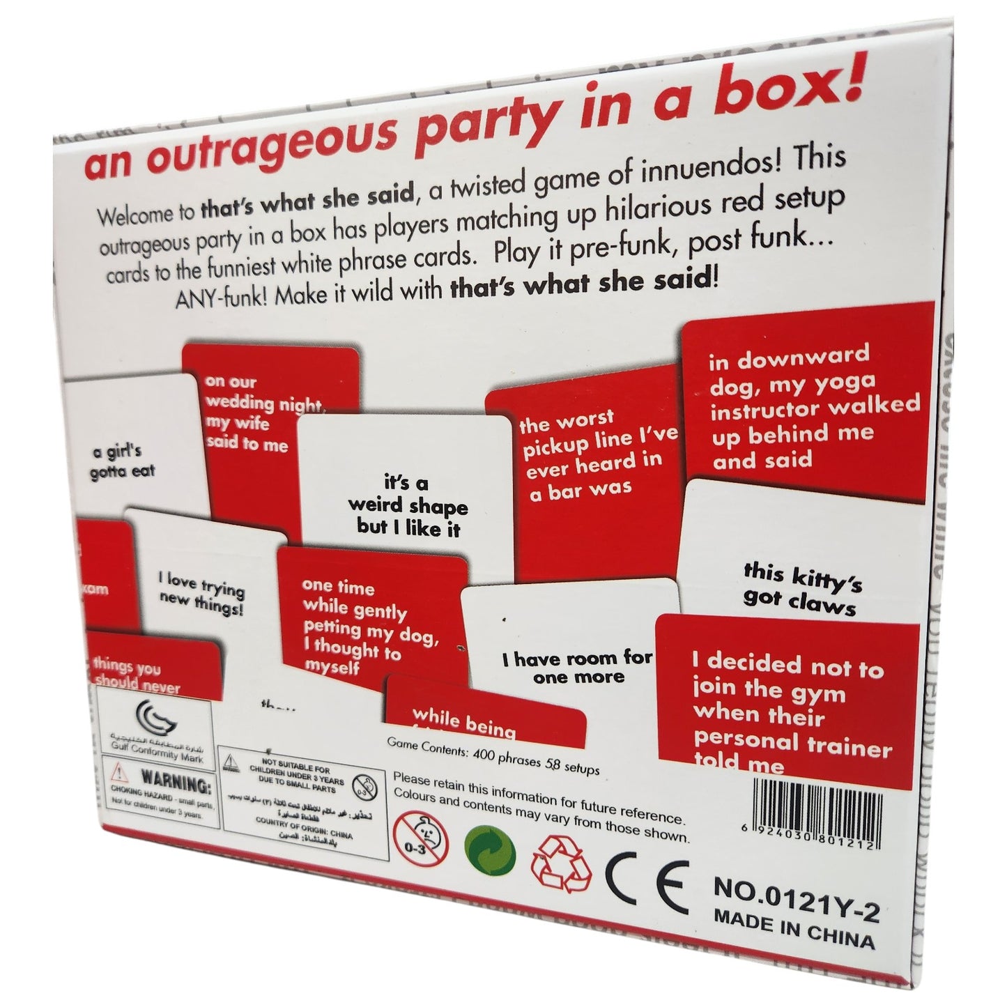 That's What She Said Card Game - Homeware Hobbies