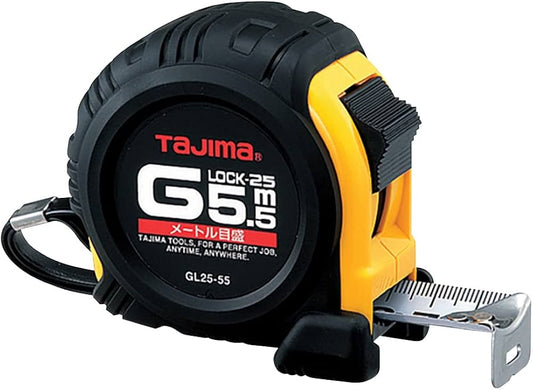 Tape Measure 5m/16ft Measuring Tape Measure Steel Ruler Rule Lock Rubber Grip Metric & Inch Triple Lock Mechanism