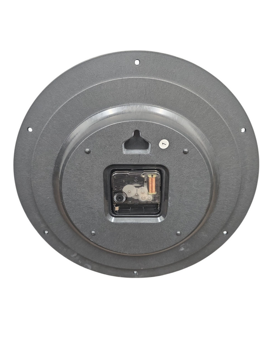 Concise Silent Non-Ticking Wall Clock Quartz- White 24cm - My Store