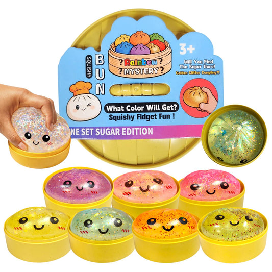 Mystery Squishy Dumpling Multi-Coloured Assorted Styles
