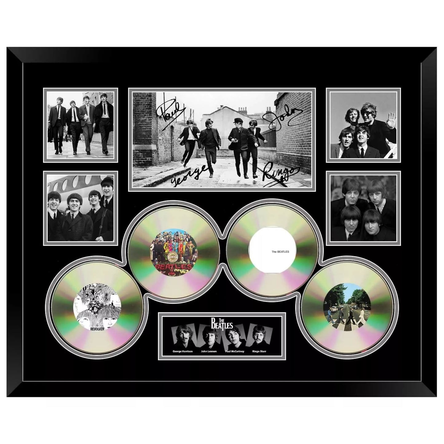 The Beatles Revolver Abbey Road Signed Limited Photo Memorabilia Frame - My Store