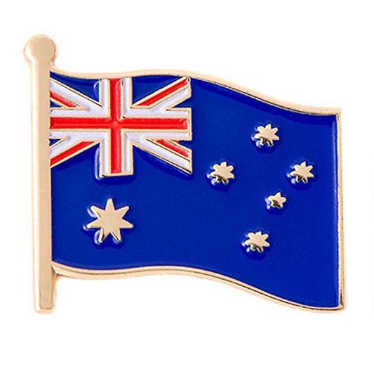 Australia Flag Brooch Pin - Homeware Discounts