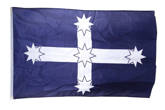Large Eureka Stockade Flag Southern Cross Australian Aussie Oz Heavy Duty Outdoor 90cm x 150cm - Homeware Discounts