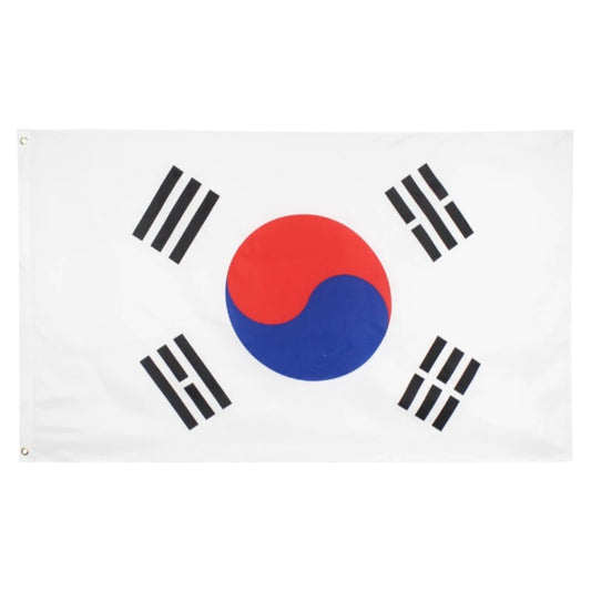 Large South Korea Flag Heavy Duty Outdoor 90 X 150 CM - 3ft x 5ft - My Store