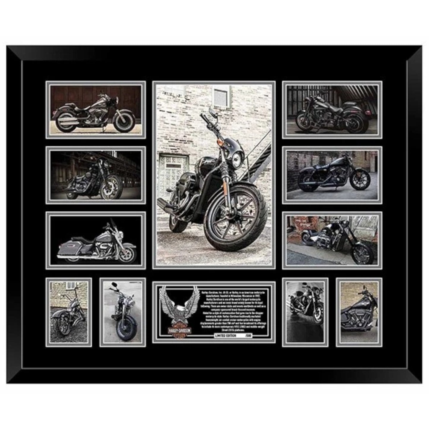 Harley Davidson Motorcycles Signed Limited Photo Memorabilia Frame - My Store
