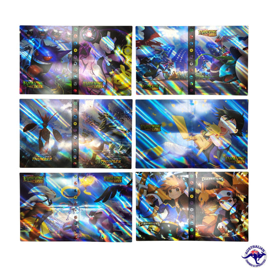 Trading card Album Book Sleeve 240 Cards Holder Booklet For Collecting Cards Binder - Homeware Discounts