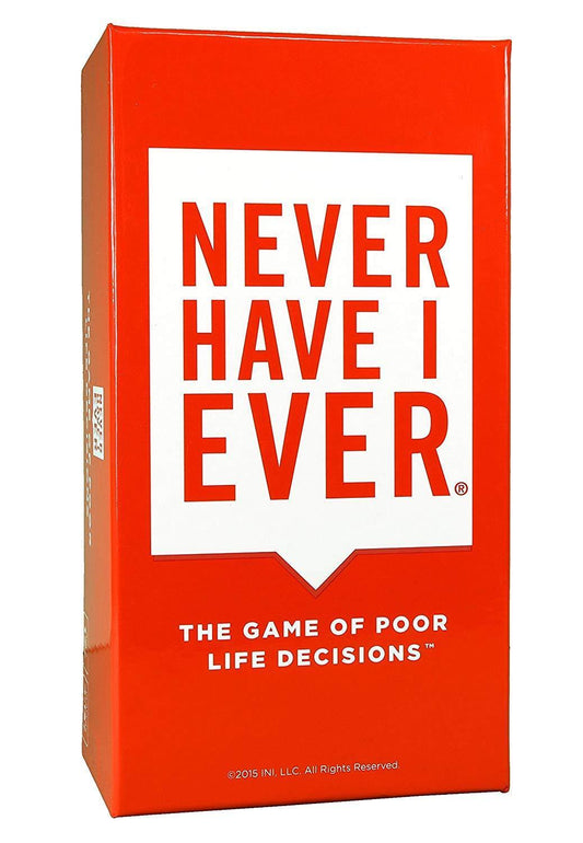 Never Have I Ever Best Card Game Party Card Games - Homeware Discounts
