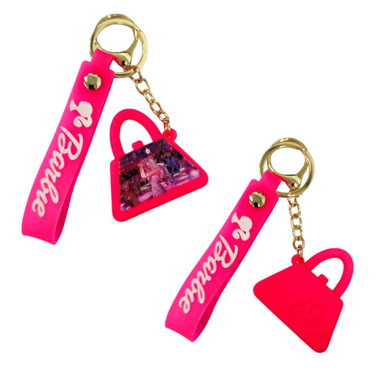 Barbie Purse Margot Robbie Kids Key Chain Keyring - Homeware Discounts