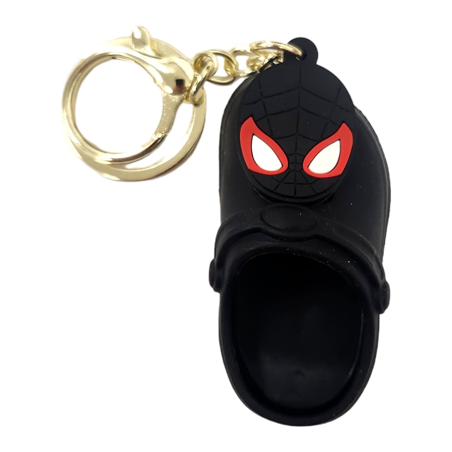 Black Spiderman Shoe Kids Key Chain Keyring - Homeware Discounts