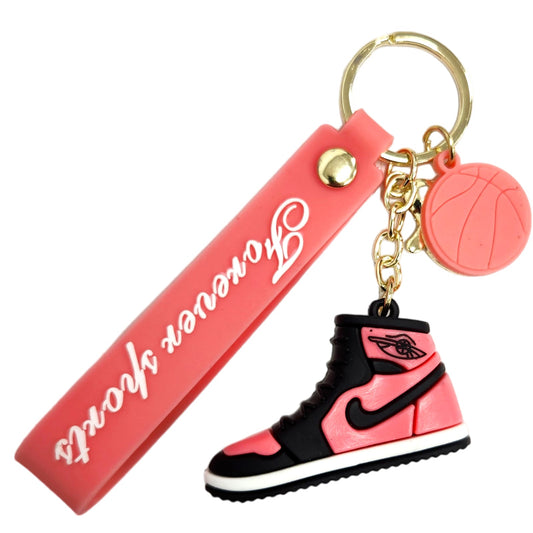 Pink Shoe Kids Key Chain Keyring - Homeware Discounts