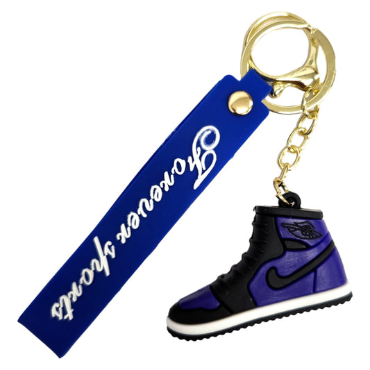 Purple Shoe Kids Key Chain Keyring - Homeware Discounts