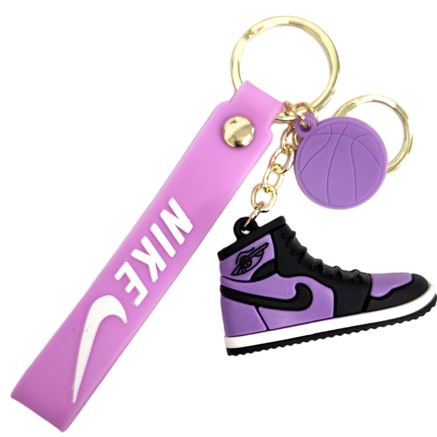 Purple Shoe Kids Key Chain Keyring - Homeware Discounts