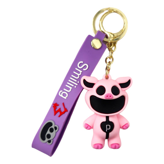 Smiling Critters Picky PIggy Kids Key Chain Keyring - Homeware Discounts