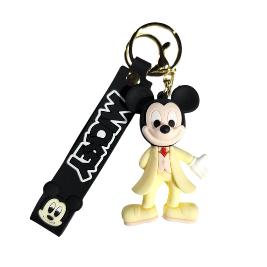 Suit Mickey Kids Key Chain Keyring - Homeware Discounts