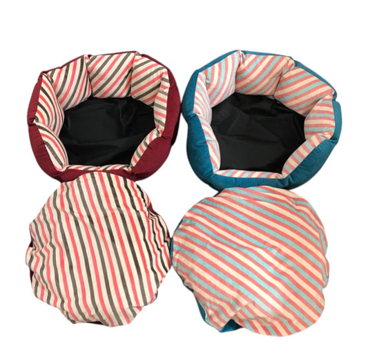 44cm small dog Soft Velvet Sofa Shape Dog Cat Pet Bed Warm Dog Deds Washable Removable Cushion - My Store