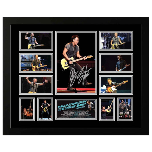 Bruce Springsteen 2017 Australia Tour Limited Photo Memorabilia Frame - My Store