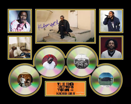 KENDRICK LAMAR 2022 AUSTRALIA THE BIG STEPPERS TOUR Signed Limited Edition Photo Memorabilia Wooden Frame - My Store