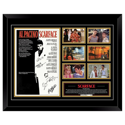 SCARFACE (1983) AL PACINO Signed Limited Photo Memorabilia Frame - Homeware Discounts