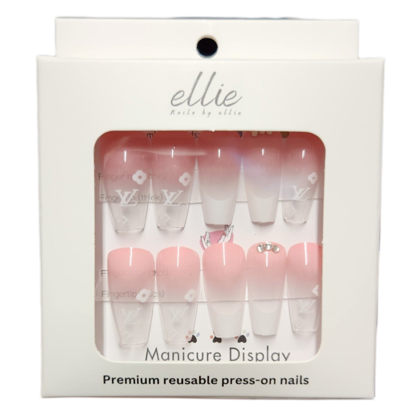 Premium Handmade Reusable Press-On Nails - Homeware Discounts