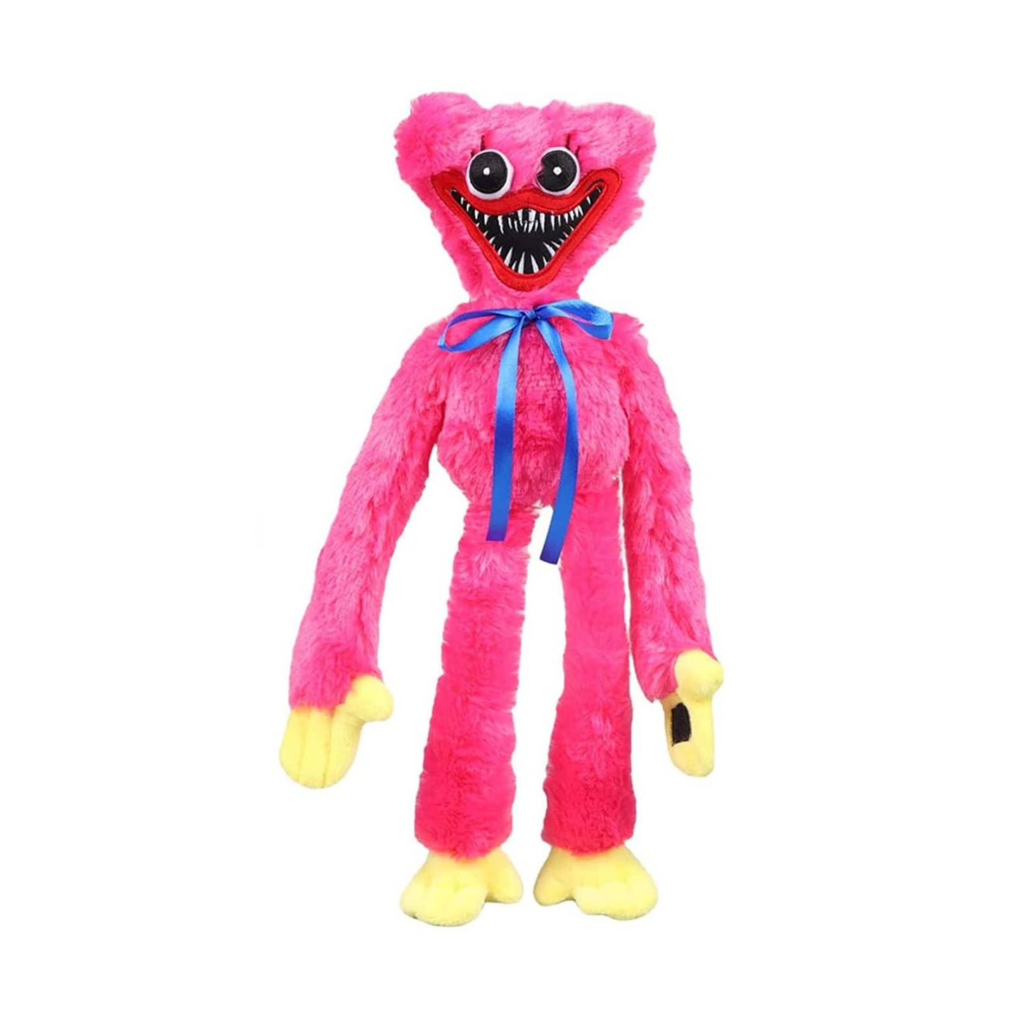 30CM Poppy Playtime Huggy Wuggy Soft Plush Toy Doll - Pink - Homeware Discounts