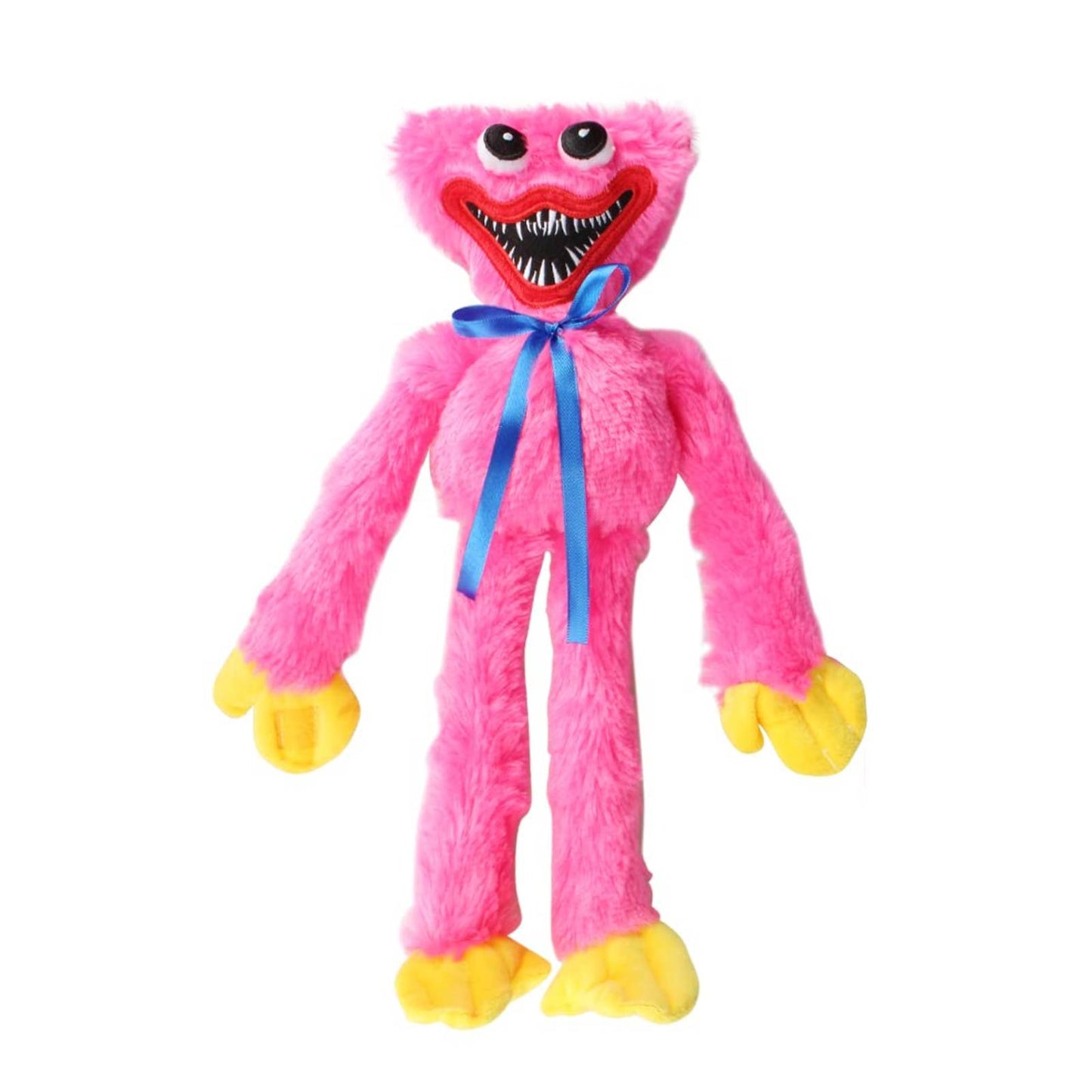 100cm Jumbo Poppy Playtime Huggy Wuggy Soft Plush Toy - Pink - Homeware Discounts