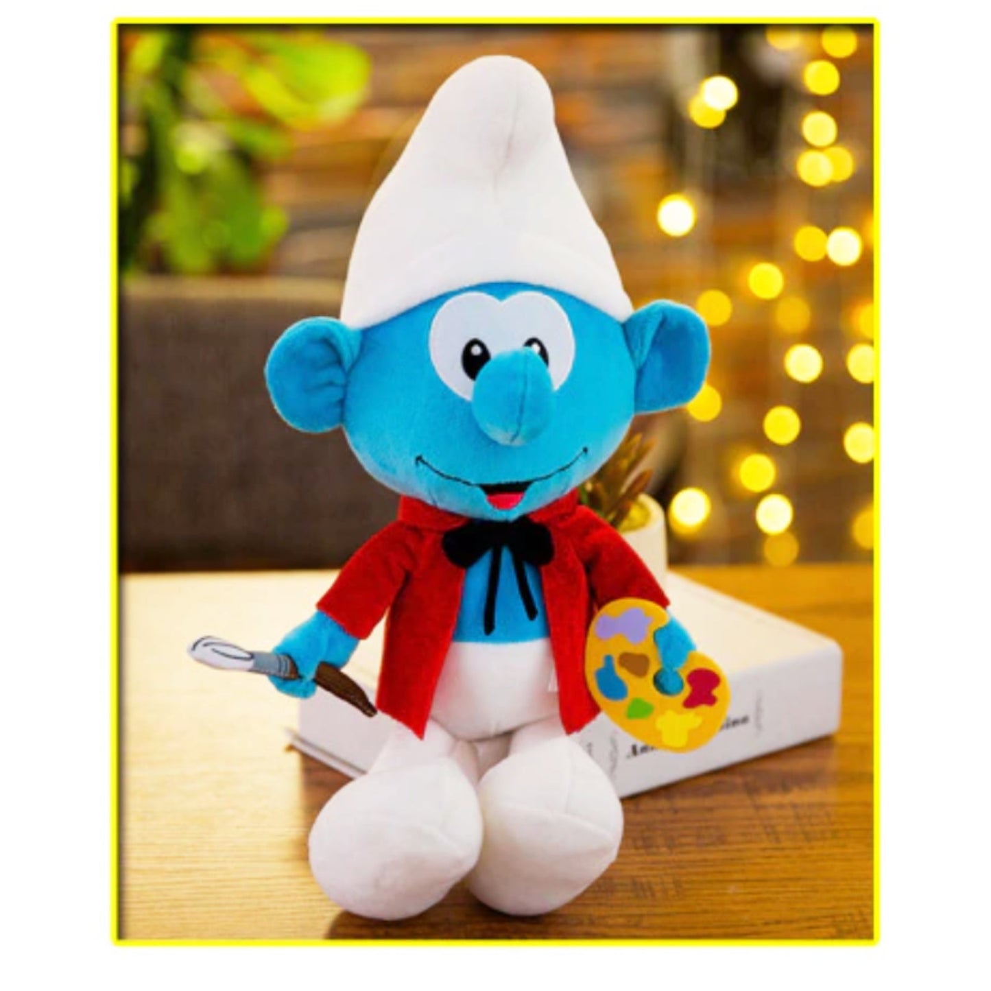 55CM Smurf Plush Soft Toy Kids Toys Smurfette Plush - Homeware Discounts