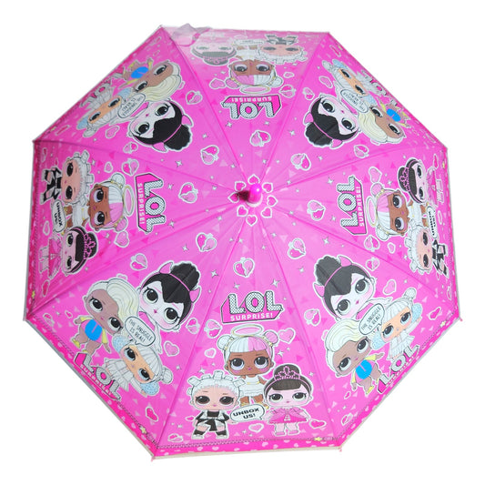 Kids Children LOL Umbrella Characters Rainwear 80cm Winter - My Store