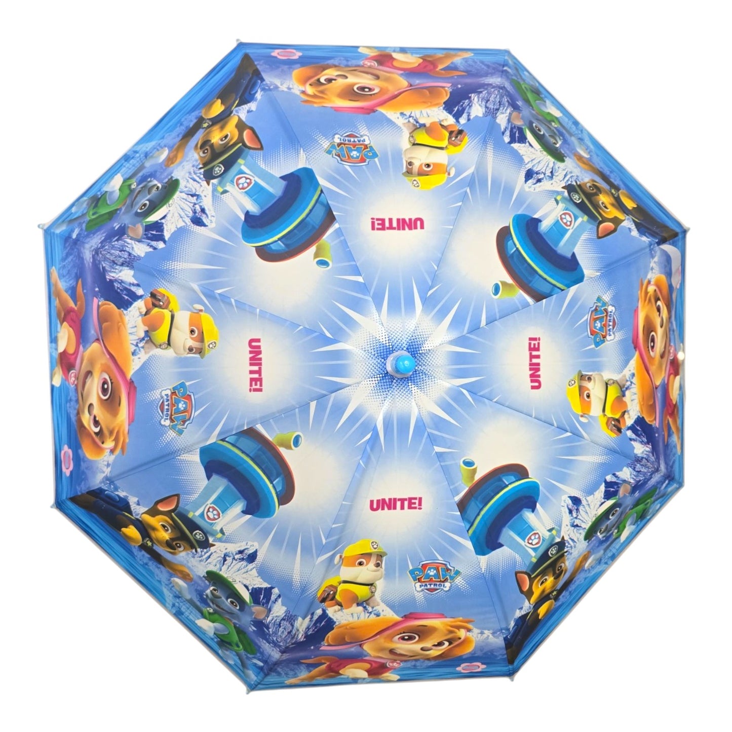 Kids Children Paw Patrol Sky Rumble Chase Umbrella Characters Rainwear 80cm Winter - My Store