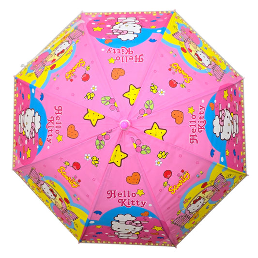 Kids Children Sanrio Hello Kitty Umbrella Characters Rainwear 80cm Winter - My Store