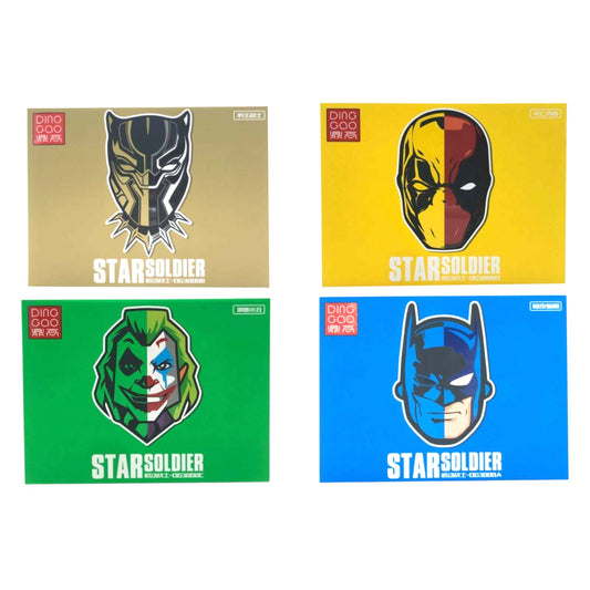 Star Soldier Building Block Super Hero Villian Toy Batman Panther Joker Deadpool - My Store