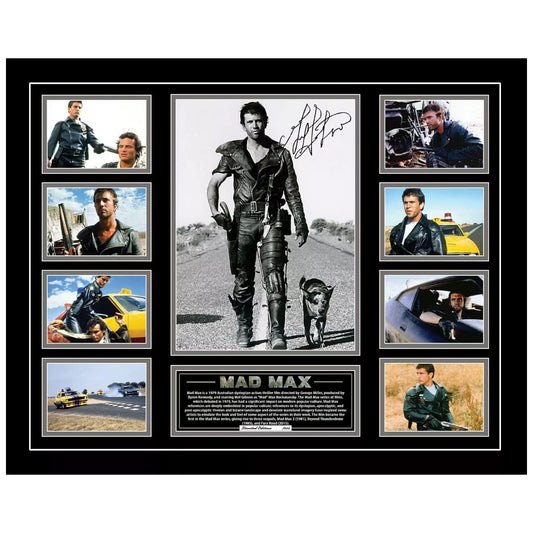 MAD MAX Mel Gibson Signed Limited Photo Memorabilia Frame - My Store