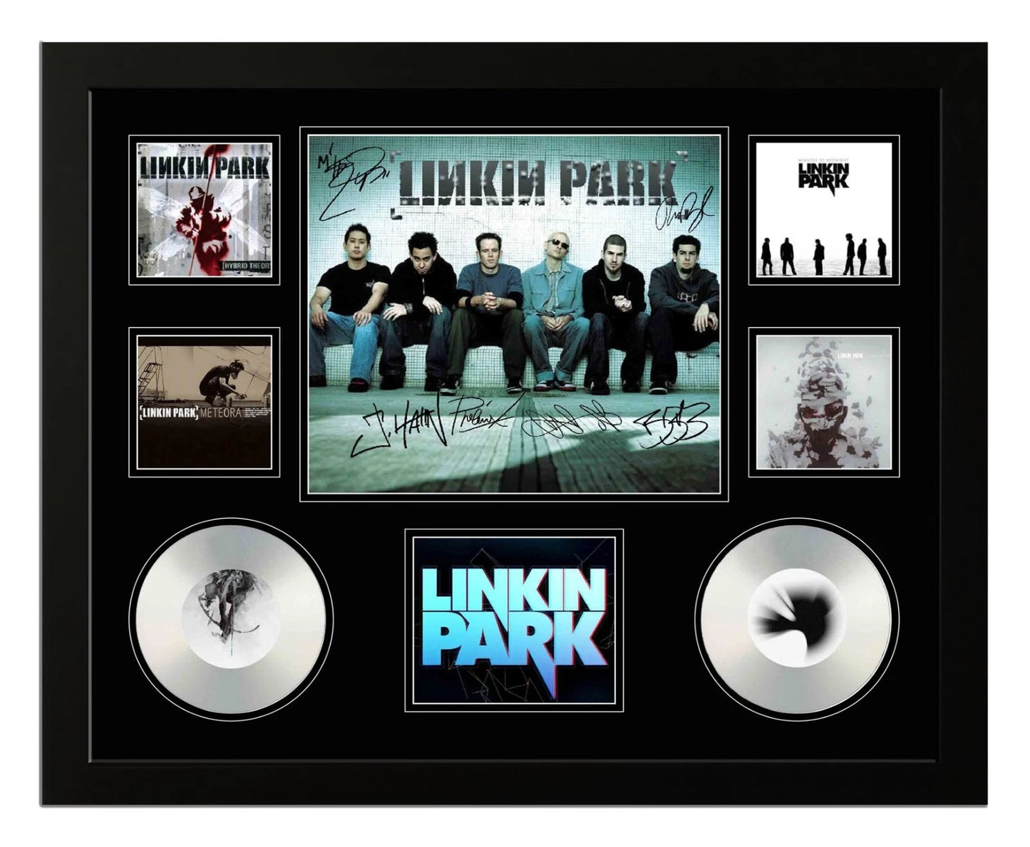 LINKIN PARK Signed Limited Photo Memorabilia Frame