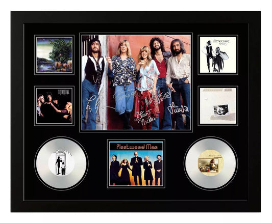 FLEETWOOD MAC Signed Limited Photo Memorabilia Frame