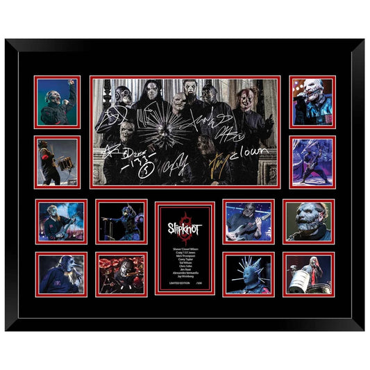 Slipknot Corey Taylor Signed Limited Photo Memorabilia Frame - My Store