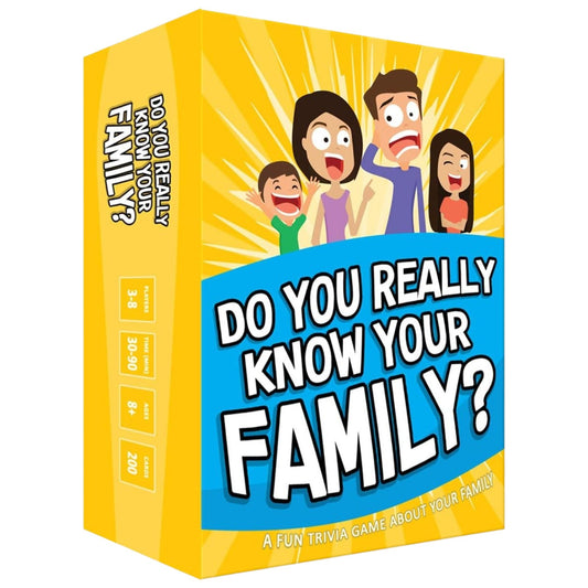 Do You Really Know Your Family Card Game - My Store