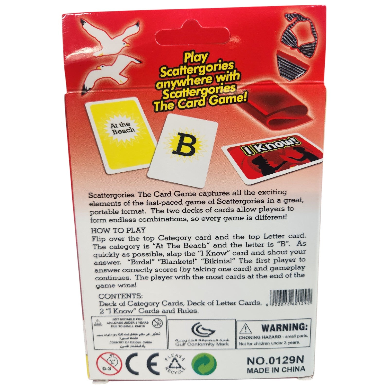 Scattergories The Card Game - Homeware Hobbies
