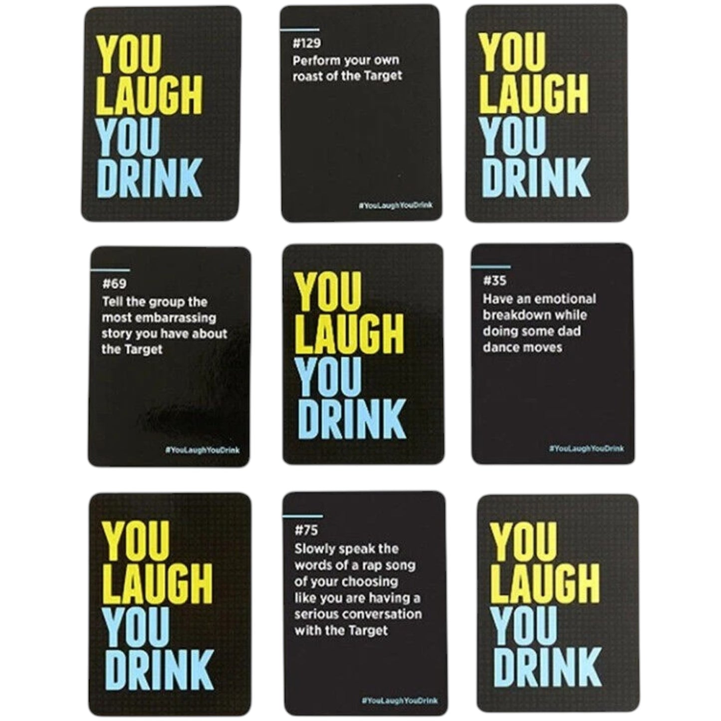 Board Game Card Game Party Drinking Game You Laugh You Drink Game Challenge Cards Party Games - My Store