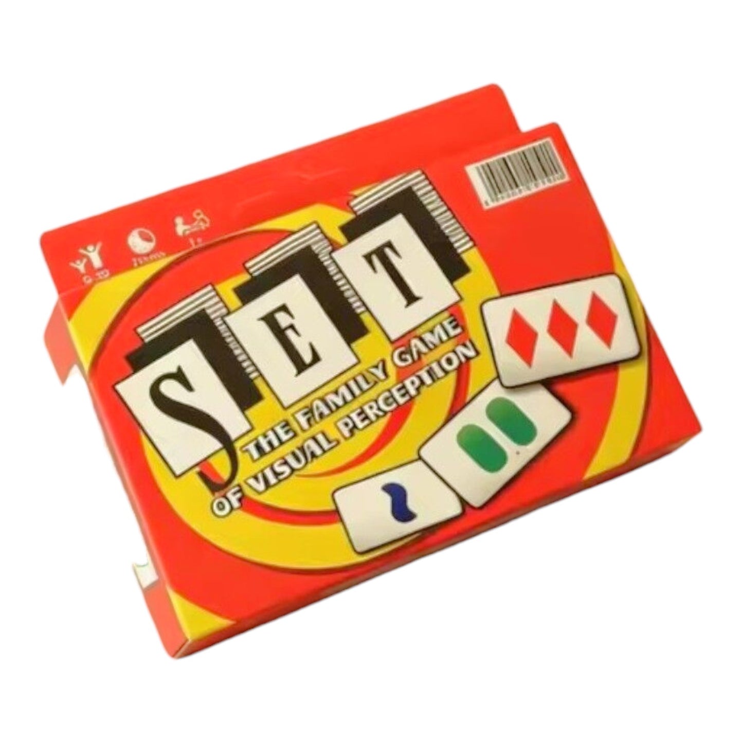 SET Visual Perception Card Game - Fast-Paced Family Brain Training Game for Ages 6+, Enhances Pattern Recognition & Logical Thin - My Store