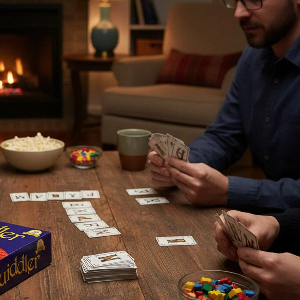 Quiddler Board Games Party Entertainment Game Card Games For Family Kids Adults - My Store