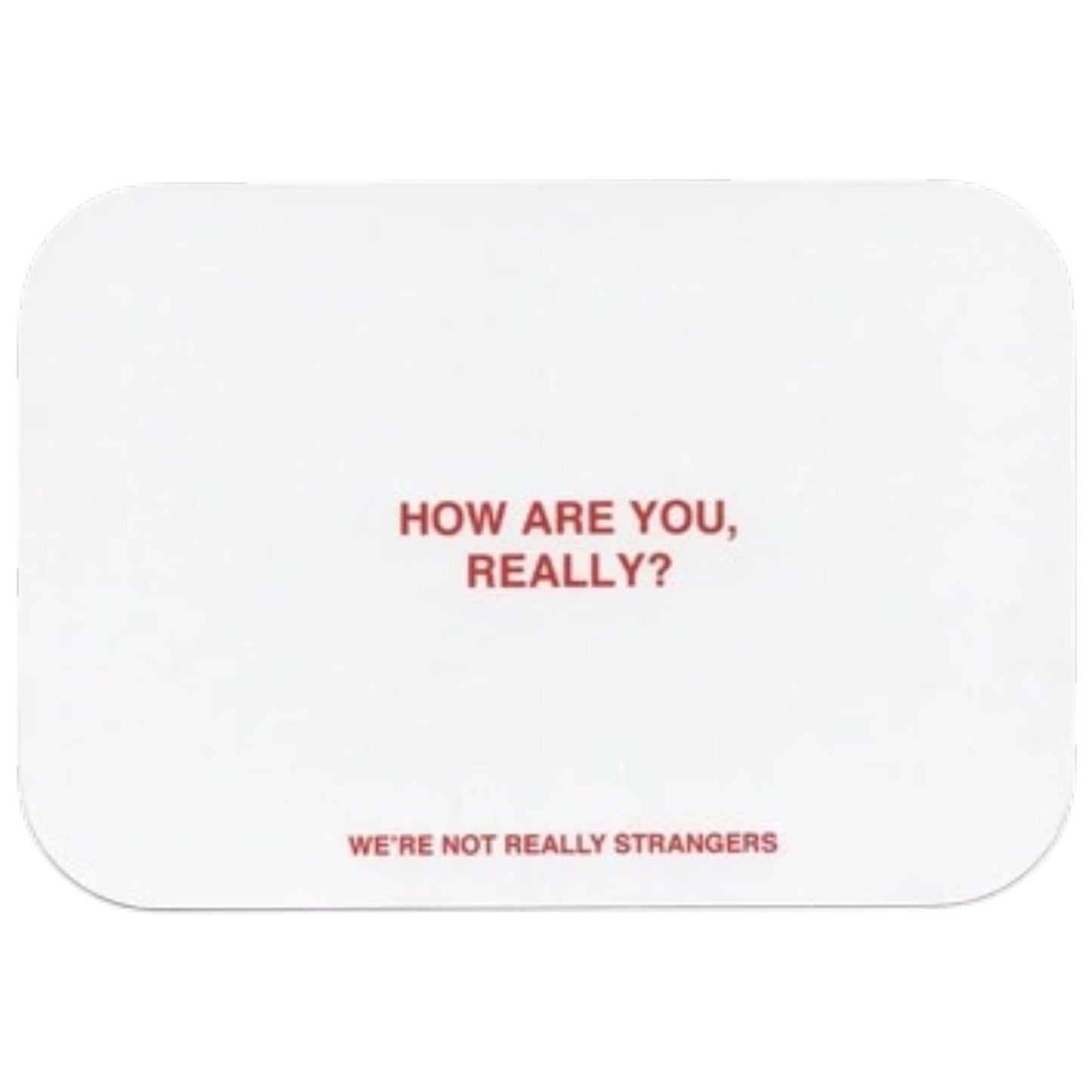 We're Not Really Strangers Card Game - Homeware Hobbies