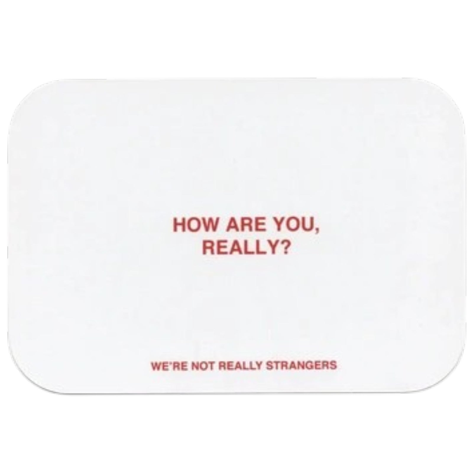 We're Not Really Strangers Card Game - Homeware Hobbies