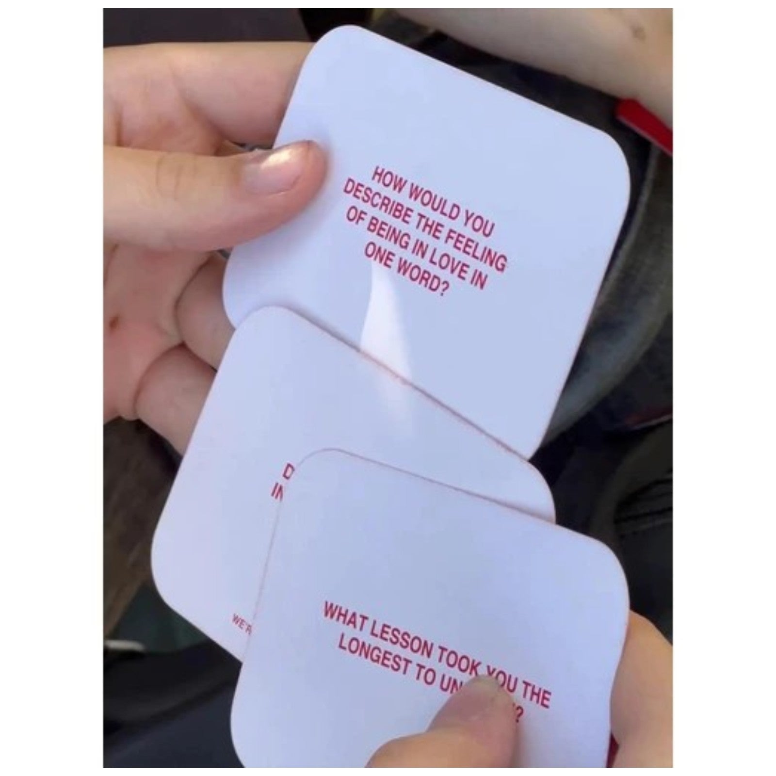 We're Not Really Strangers Card Game - Homeware Hobbies