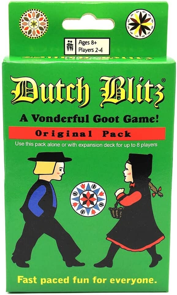 Dutch Blitz Original Pack and Expansion Pack Set Card Game Great Family Party