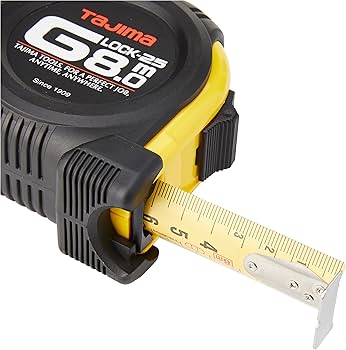 Tape Measure 5m/16ft  Measuring Tape Measure Steel Ruler Rule Lock Rubber Grip Metric & Inch Triple Lock Mechanism