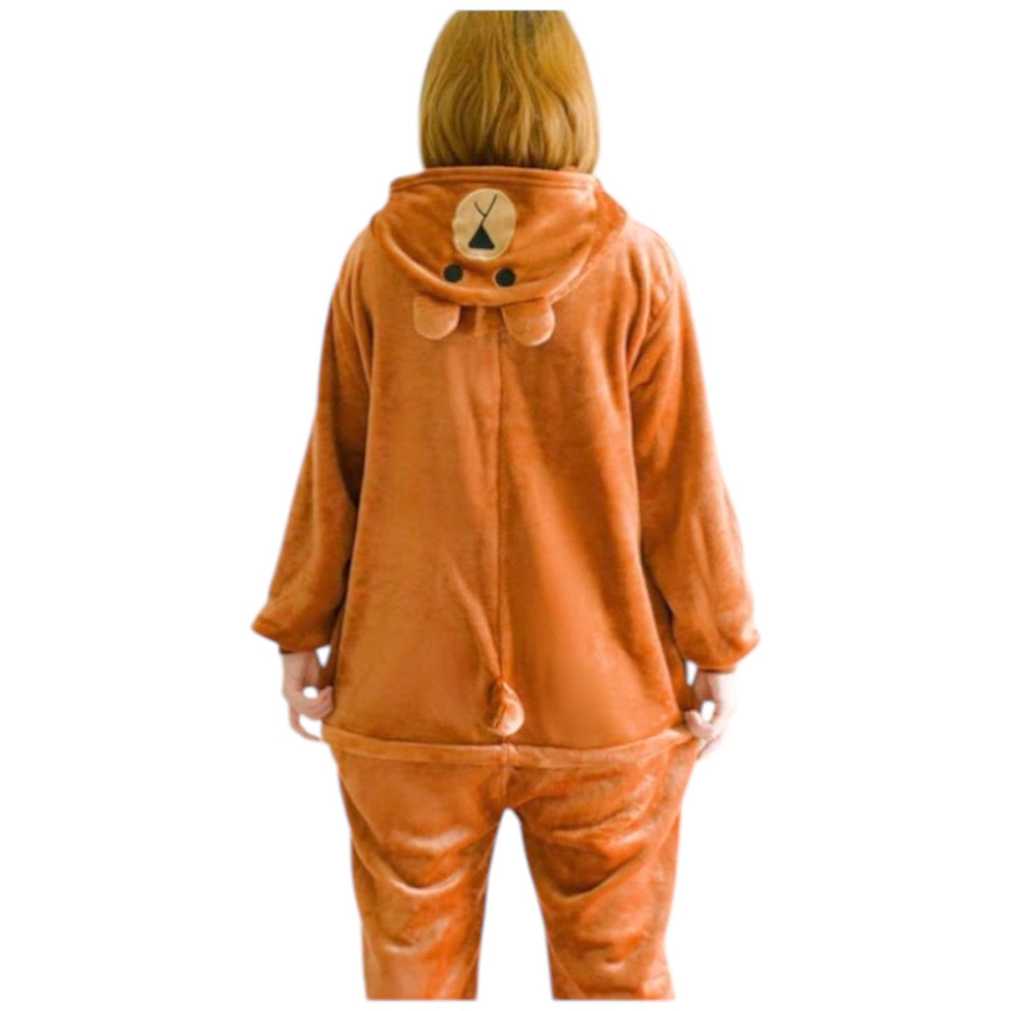 Brown Bear One Piece Kigurumi Kid Cosplay Boy Unisex Pajamas Pyjamas Animal - My Store