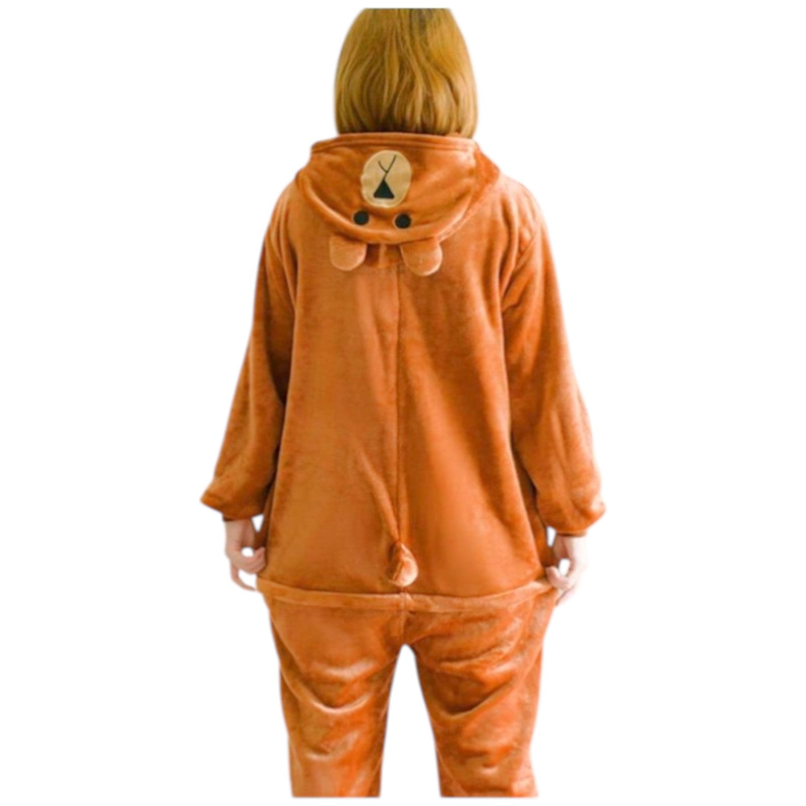 Brown Bear One Piece Kigurumi Kid Cosplay Boy Unisex Pajamas Pyjamas Animal - My Store