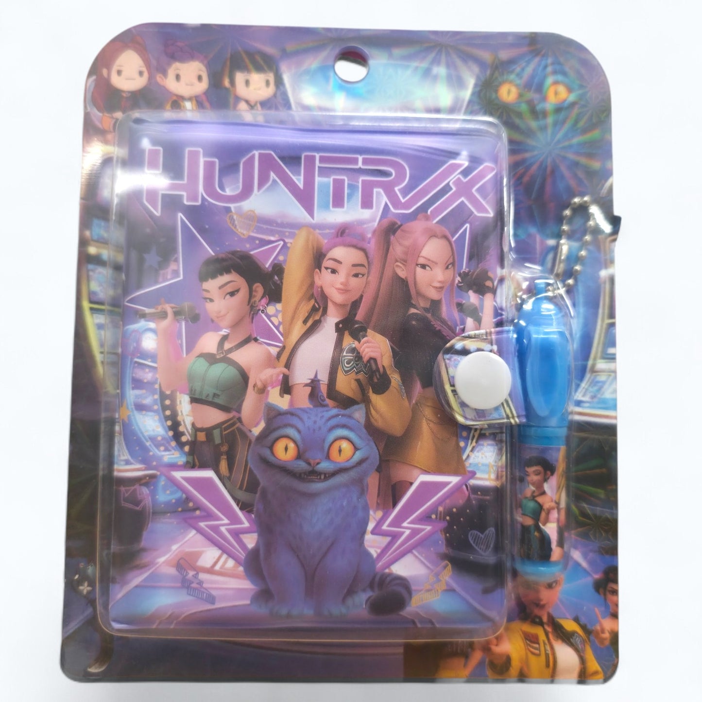 K-Pop Demon Hunters Pocket Notebook Decorative Pen Kids diary set - My Store