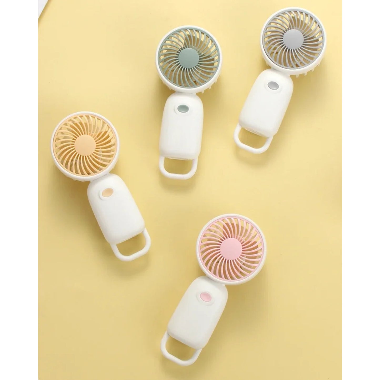 Mini Fan Convenient Small Fan Handheld Pocket Hand-held Fan Lightweight Adjustable Cute Small Fan for Outdoor and Indoor Use - My Store