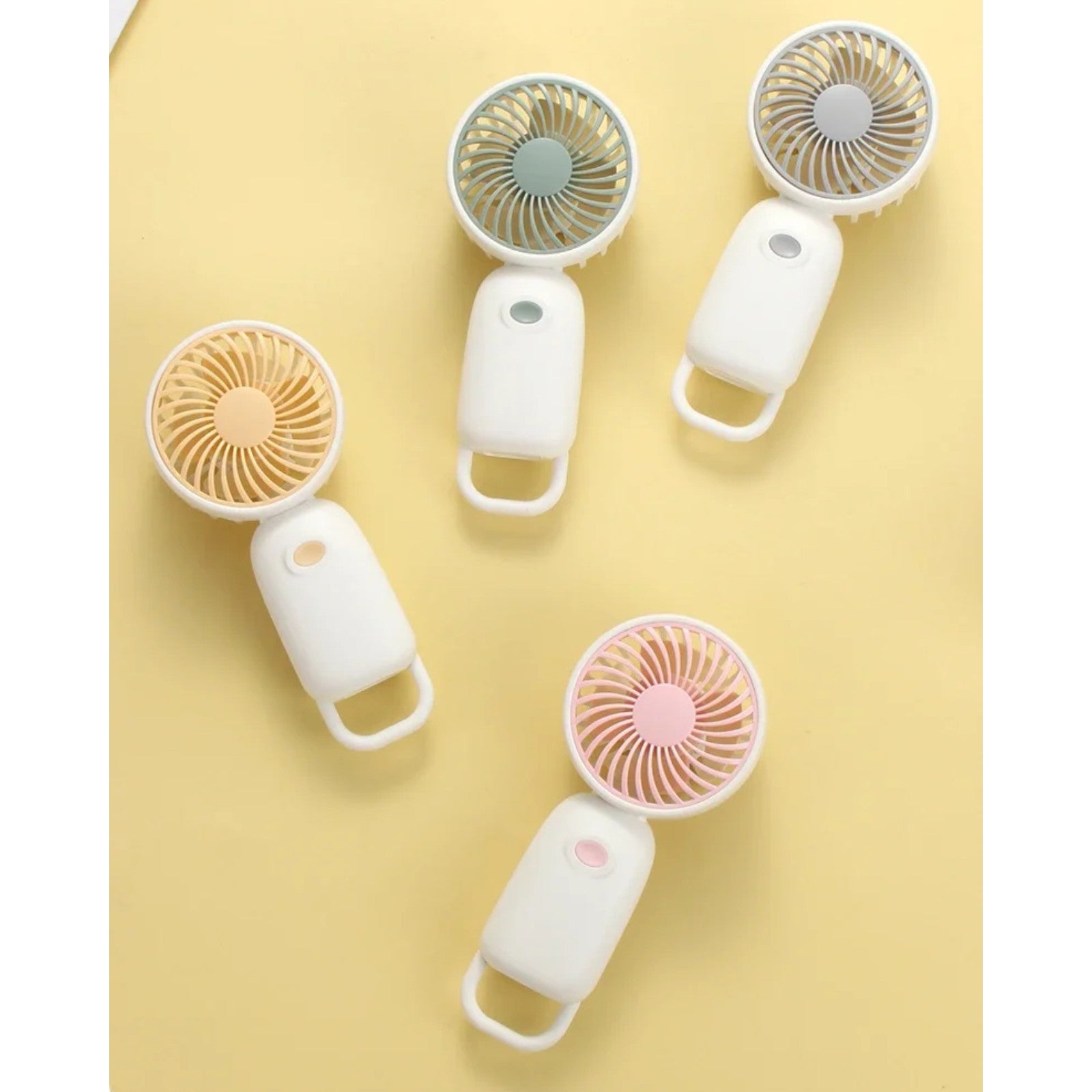 Mini Fan Convenient Small Fan Handheld Pocket Hand-held Fan Lightweight Adjustable Cute Small Fan for Outdoor and Indoor Use - My Store