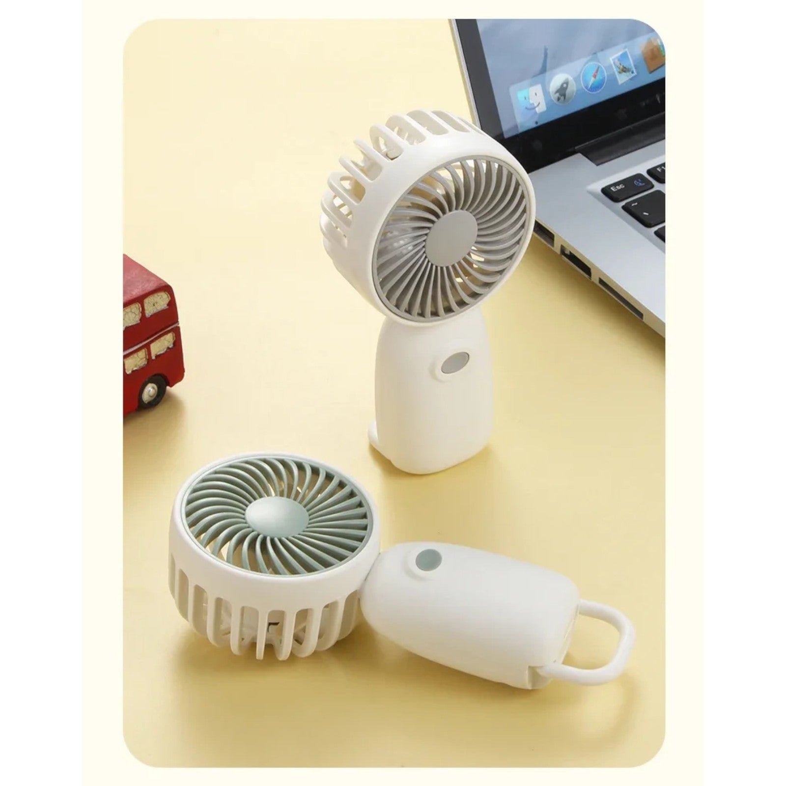 Mini Fan Convenient Small Fan Handheld Pocket Hand-held Fan Lightweight Adjustable Cute Small Fan for Outdoor and Indoor Use - My Store